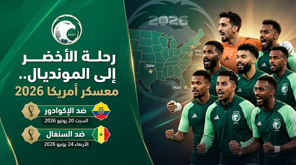 موعد مباراة السعودية والسنغال الودية والقنوات الناقلة استعداداً لكأس العالم 2026