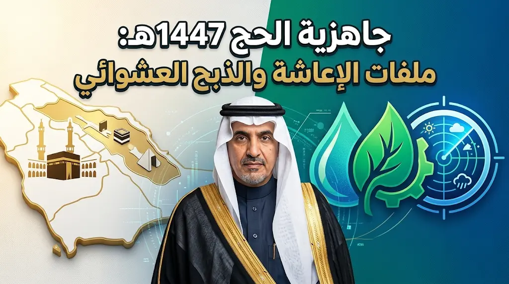 نائب وزير البيئة يتفقد جاهزية الحج 1447هـ.. ملفات الإعاشة والذبح العشوائي على طاولة النقاش
