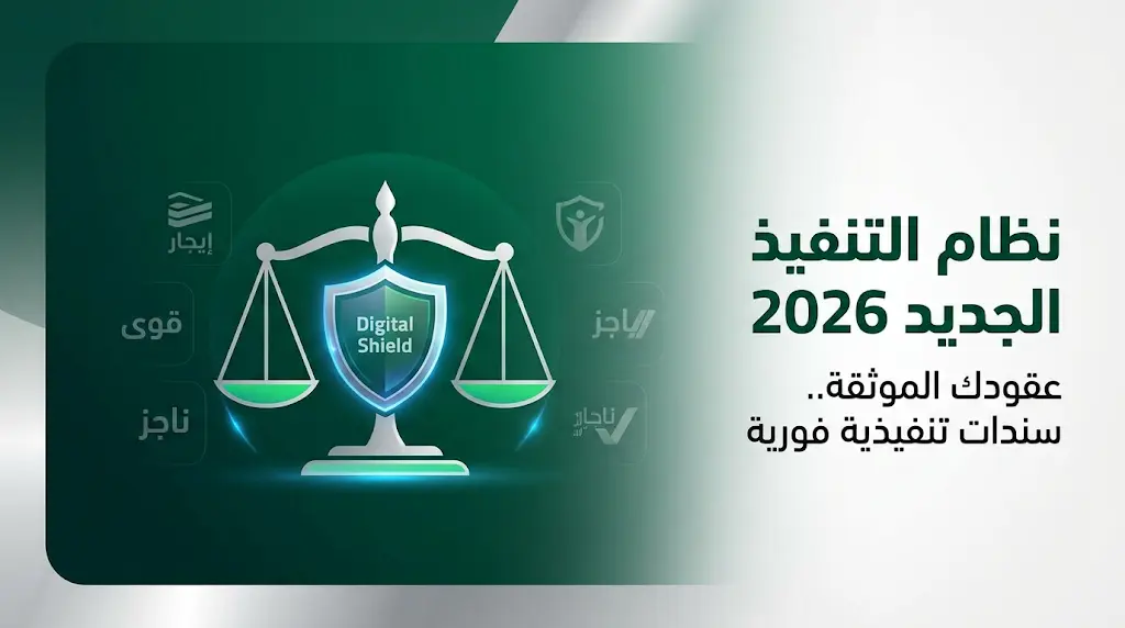 نظام التنفيذ الجديد 2026 يحول العقود الموثقة إلى حقوق واجبة النفاذ فوراً دون أحكام قضائية