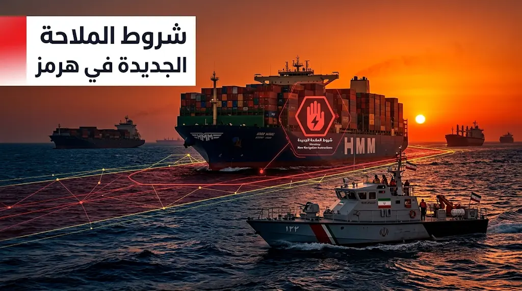 نفي إيراني قاطع لاستهداف سفينة كورية.. طهران تفرض شروطاً جديدة للملاحة في مضيق هرمز