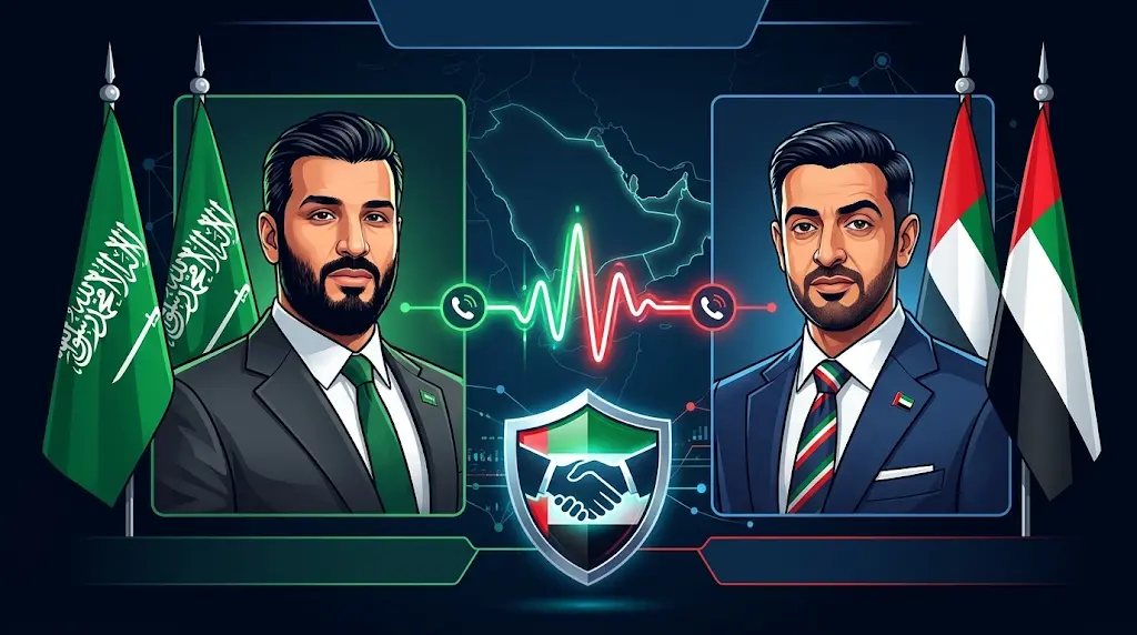 ولي العهد يدين الاعتداءات الإيرانية على الإمارات ويشدد على التضامن الكامل لحماية أمن أبوظبي